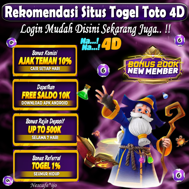 NANA4D : Link Daftar Situs Toto 4D Trusted Number 1 In The World. NANA4D telah mengukuhkan dirinya sebagai situs toto togel